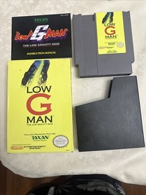 Low G Man Nintendo NES CIB Complete In Box 