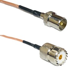 RG316 DVB TV Pal Male to SO239 UHF Female RF Cable Rapid-SHIP LOT