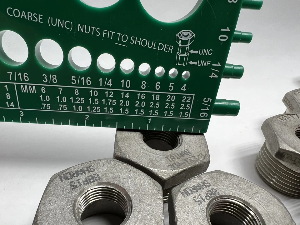 (Mix Pack of 23) NPT Hex Bushing 304 Stainless Steel 1" x 3/8" **Free Shipping** - Image 2 of 4