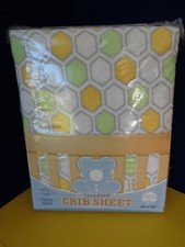 Abstract Fitted Style CRIB SHEET, Fits 28 X52 Never Used Still in Packaging