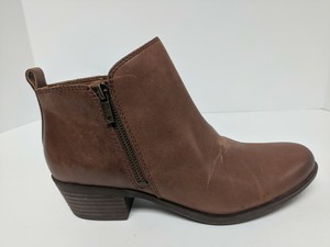 lucky brand toffee booties