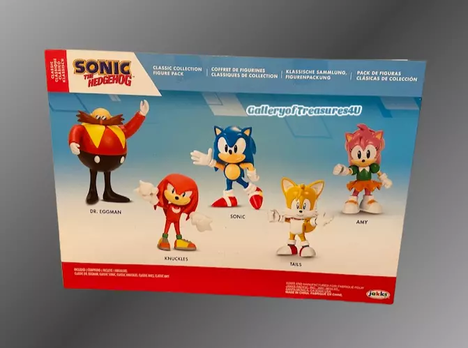 Jakks Pacific Sonic The Hedgehog 2.5 in Classic Figure Set 5-Pack | GameStop