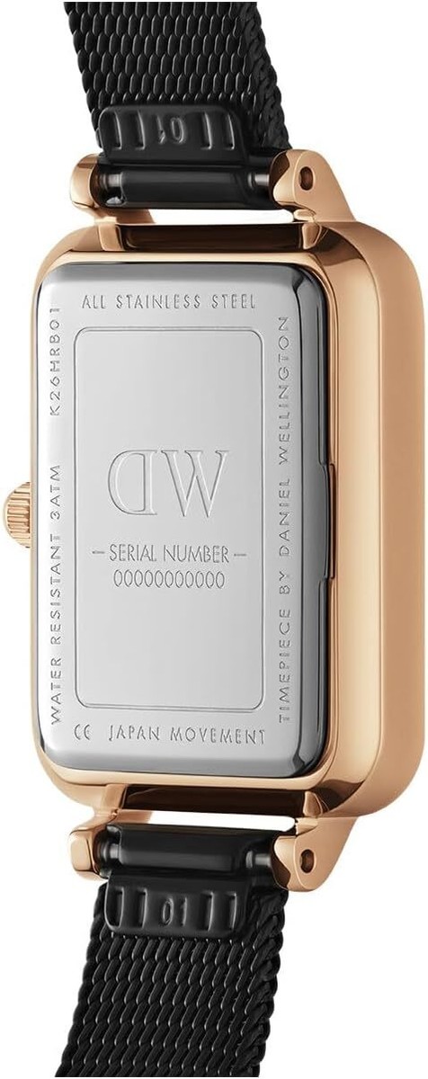 Daniel Wellington 腕時計 QUADRO PRESSED 20×26 DW00100433 Amazon.com: Daniel Wellington Quadro Pressed Ashfield