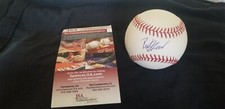 RYDER GREEN YANKEED SIGNED AUTOGRAPHED AUTHENTIC RAWLINGS OML BASEBALL JSA COA
