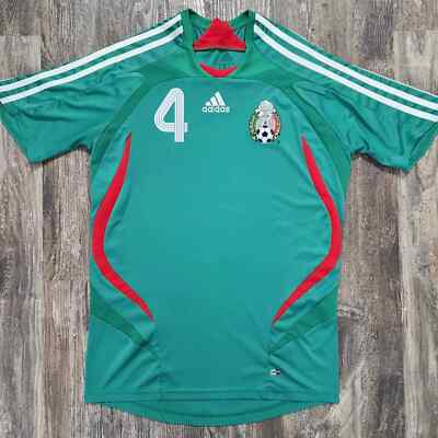 2007 Adidas Mexico Home Soccer Jersey Rafael Marquez Men S Copa