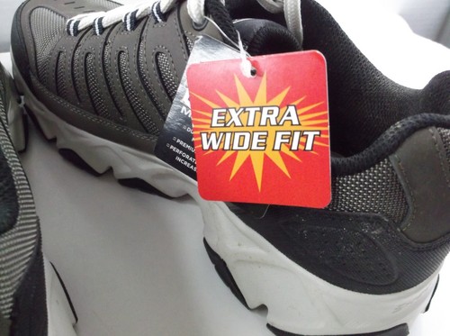 SKECHERS Men's Crossbar Stilholt Extra Wide Fit Shoes 51887EWW/BRN Size 9 NWOB - Picture 5 of 6