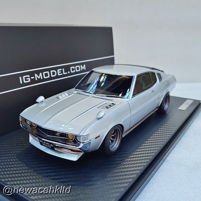 Toyota Celica 1600GT LB (TA27) Silver IGNITION 1/18 #IG2603 Toyota Celica 1600GT LB (TA27) Silver IGNITION 1/18 #IG2603