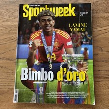 Sportweek n. 29 Lamine Yamal del 20 Luglio 2024. Nuovo