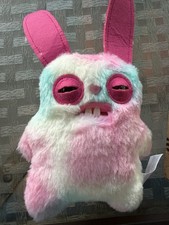 Big Teeth Fuggler Pink White And Blue In Color . Monster Fun With No Box