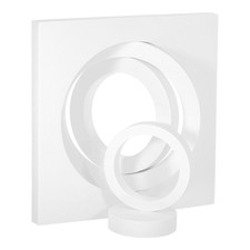 White Geometric Cube Round Combination Photo Background Scenography Set