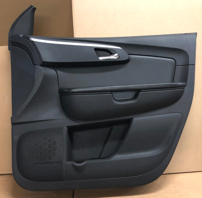 2011 chevy traverse door panel ( passenger right front ) 2009-2012 ebony