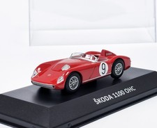Skoda 1100 OHC (1957) rot + Plexiglasbox DeA 1:43
