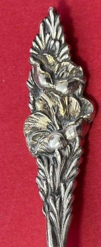 "Cuchara de recuerdo State Capitol Sacramento CA plata esterlina 7,7 g 3,5""" - Imagen 5 de 7