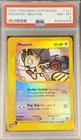 2002 Pokémon Expedition 121 Meowth Reverse PSA 8 NM-MT