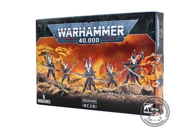 Incubi, Drukhari, Dark Eldar, Ynnari, Warhammer 40k, Games Workshop, NEU/OVP 