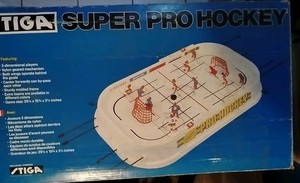 Stiga Super Pro Hockey Table Game Complete All Working Vintage