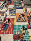 Vintage Mickey Mouse Full Size Sheet Set With Pillow Cases