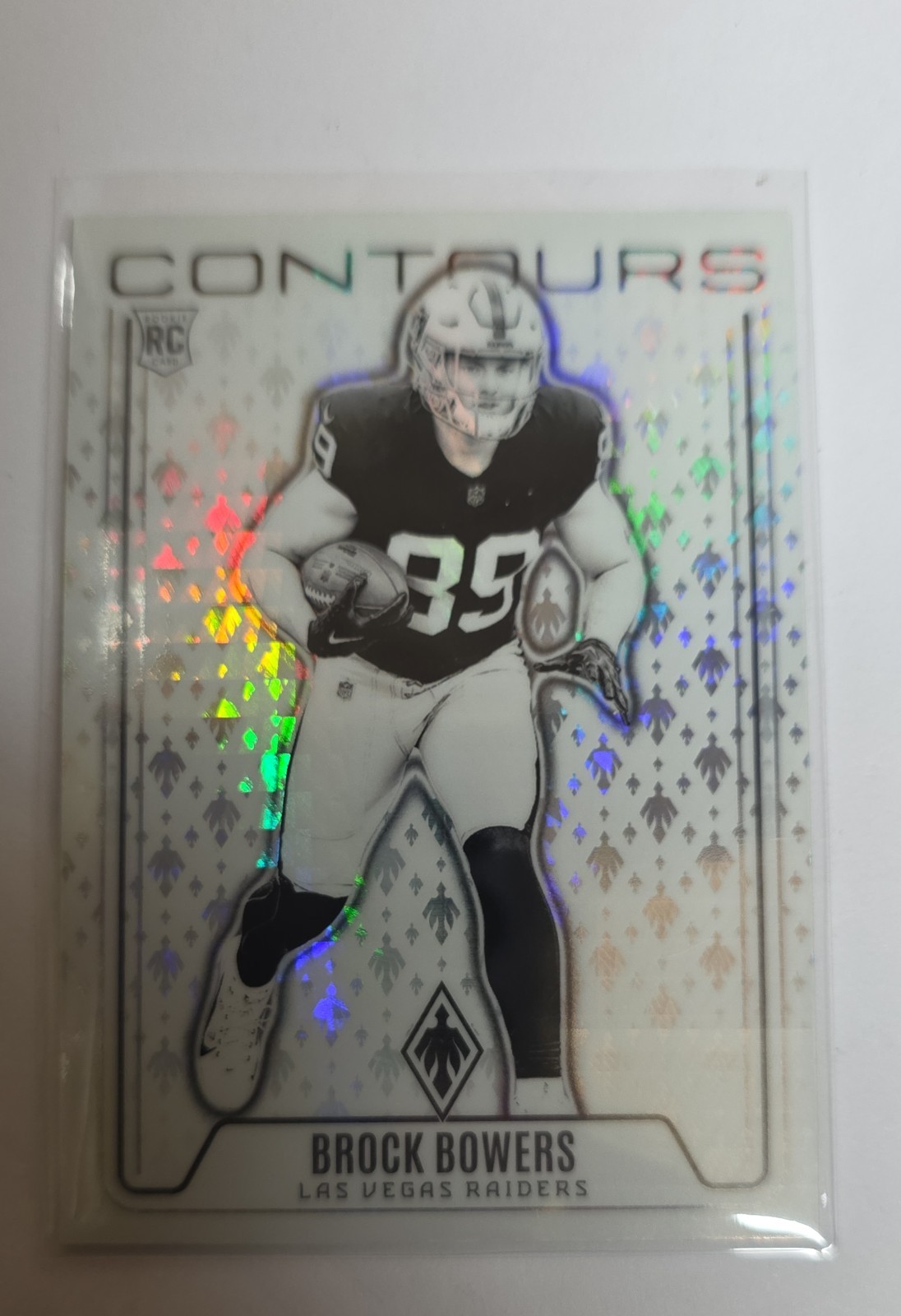 2024 Panini Phoenix - Contours Brock Bowers #CON-BBS Hyper (RC)