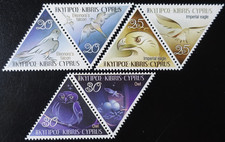 TIMBRES de CHYPRE - ANIMAUX - OISEAUX N°1028/1033 NEUF ** LUXE MNH