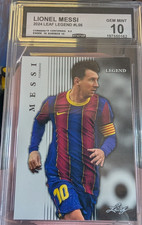 2024 Leaf Legends  Lionel Messi  #L05 CCG Gem Mint 10