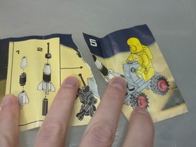 Vintage Near Mint LEGO Space Set 6802 Space Probe Complete w/ Box, Manual