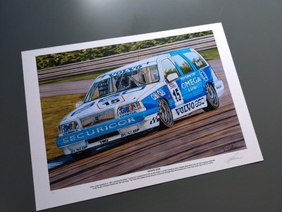 Limited Edition Volvo 850 Estate Rickard Rydell 1994 BTCC Artwork