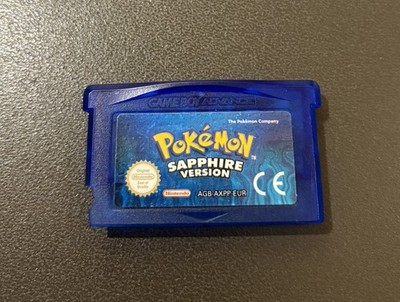Pokemon Saphir Nintendo Game Boy Advance GBA S3 - Getestet - NEUE BATTERIE
