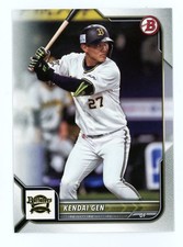 2022 Bowman NPB Nippon Professional Baseball Kendai Gen #60