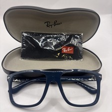 Ray-Ban Sunglasses Frame Only RB 4547 Boyfriend Two 671/R5 Blue Square 60 mm