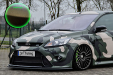 Spoiler spada spoiler anteriore labbro coppa in ABS per Ford Focus 2 RS DA3 ottica OEM