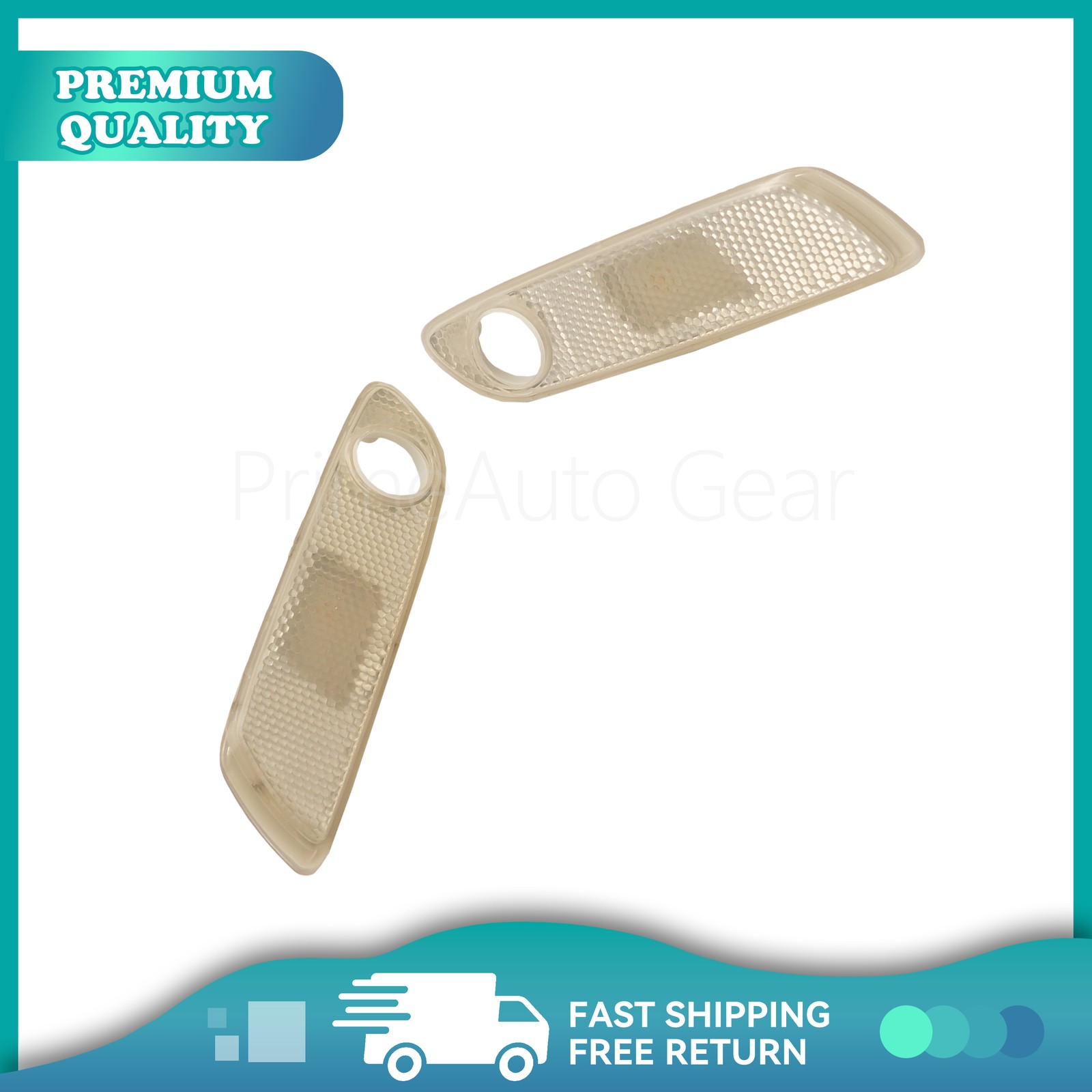 For 10-19 Rolls-Royce Ghost Wraith Dawn Pair Front Fender Side Marker Lights US