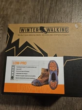 Low-Pro Ice Cleat, Heavy-Duty Industrial Grade Traction Aid for Snow/Ice