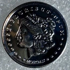 Morgan Silver 1 Gram .999 - Pure Fine Silver Fractional Round