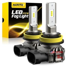 LED Fog Light Bulbs or DRL, 6000 Lumens, 6500K Cool White Light