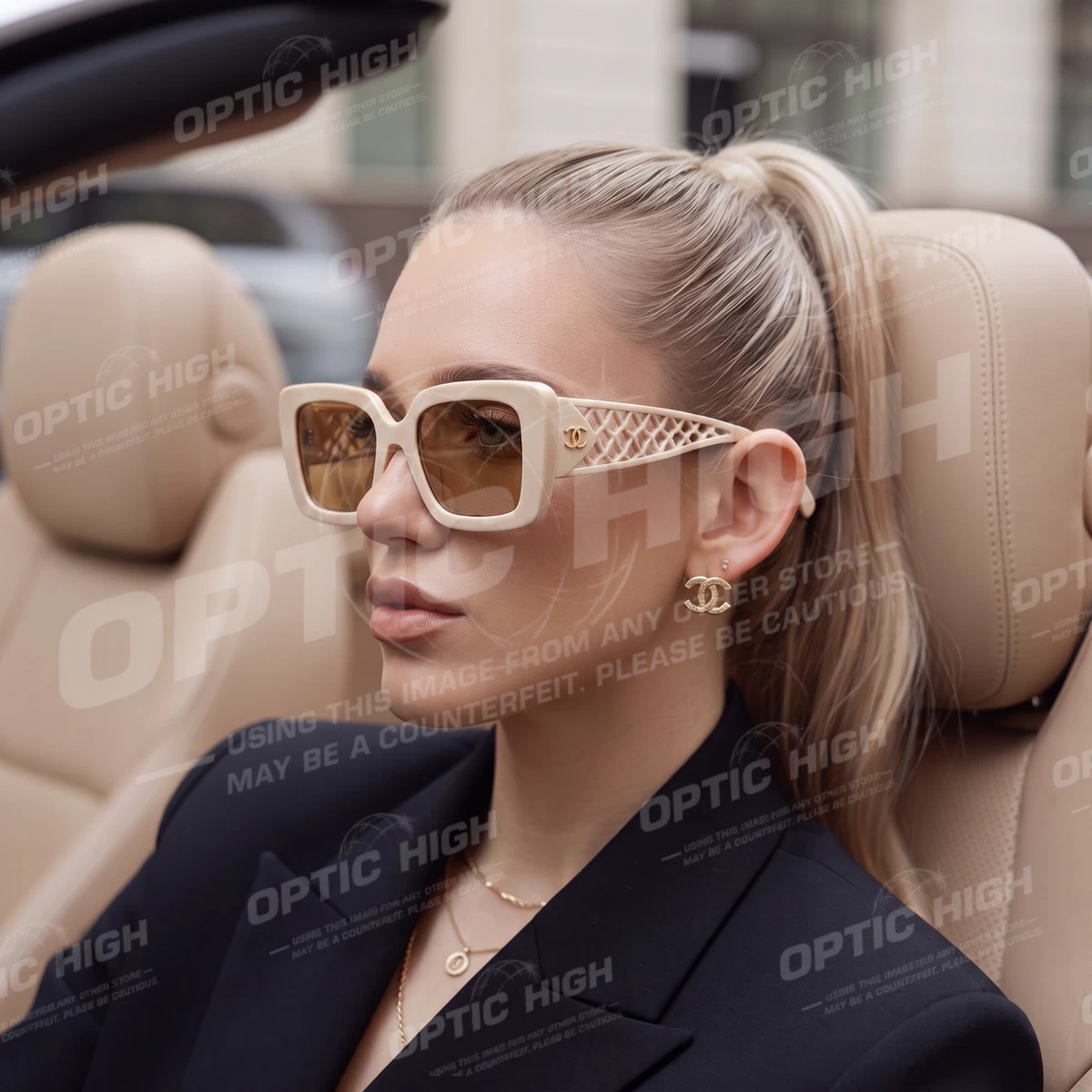 CHANEL Frame Polarized Designer Sunglasses for Women for sale | eBay