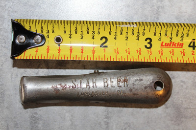 VINTAGE STAR BEER BOTTLE OPENER 7 CORKSCREW LANCASTER P.A.