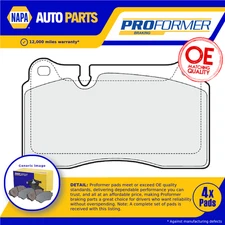 Brake Pads Set fits AUDI TT RS 8J3, 8J9 2.5 Front 09 to 14 Proformer New