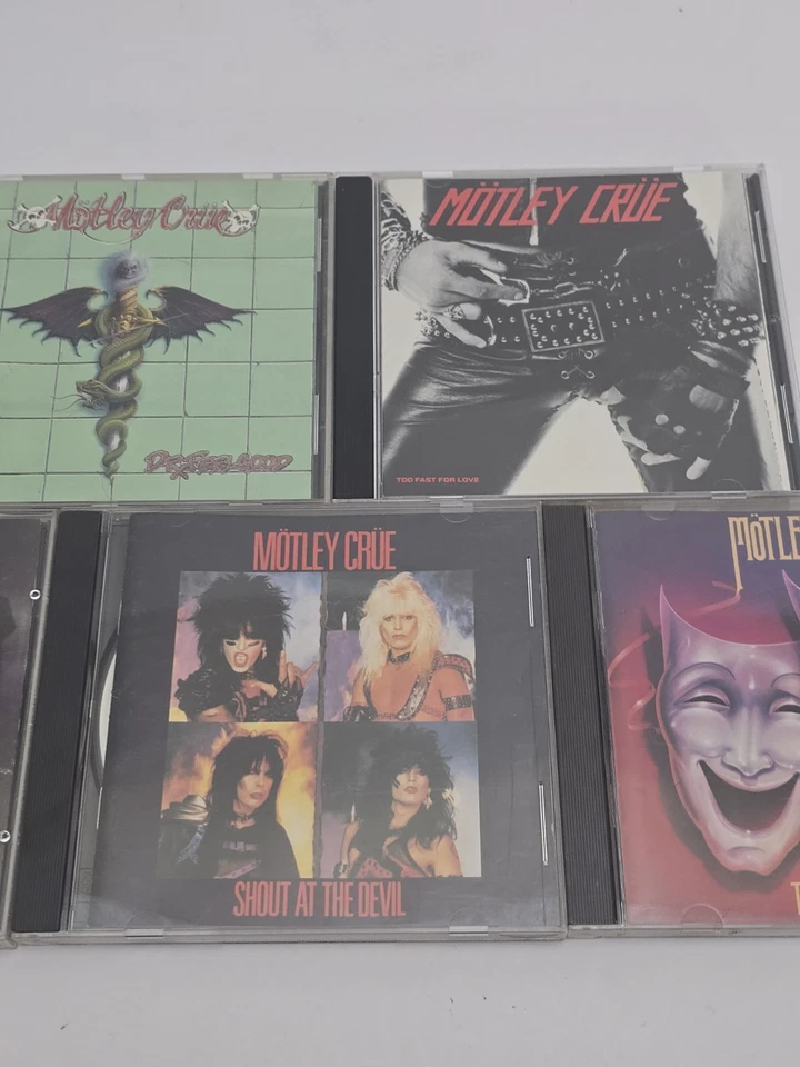 MOTLEY CRUE - LOT OF 5 CDs - DISCS EXCELLENT - See title list in Description Foto 3 de 4