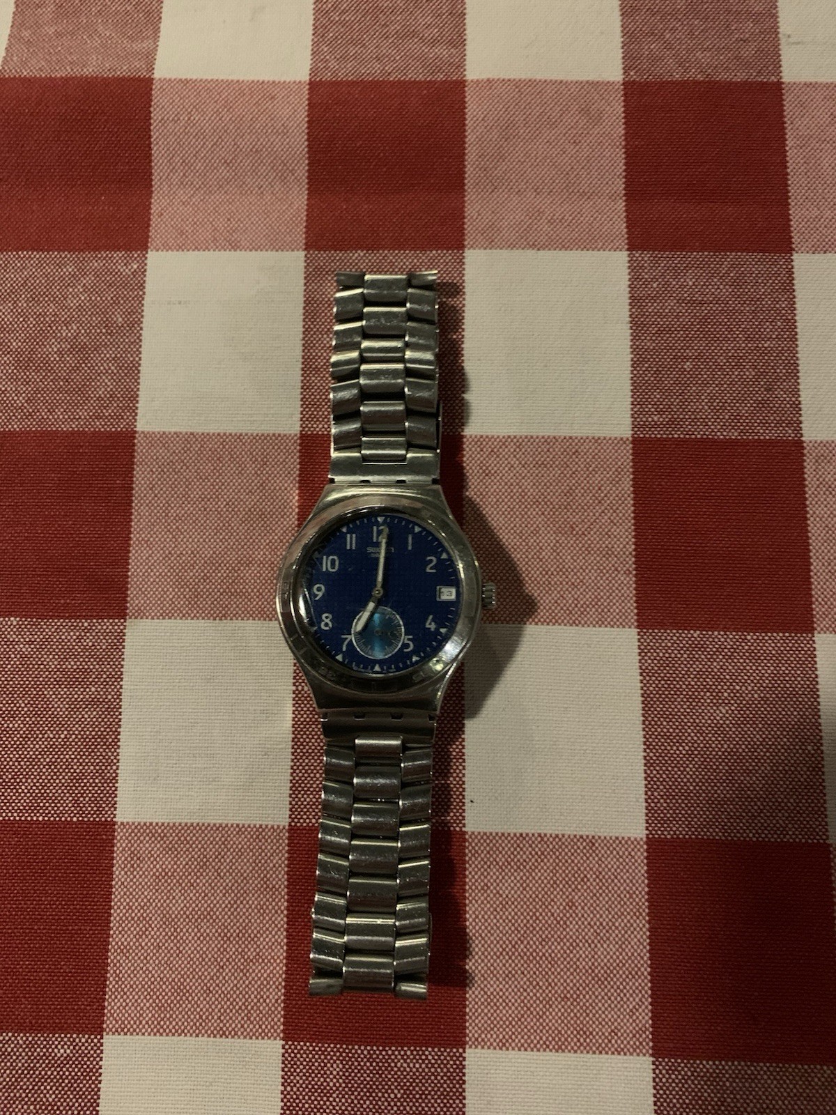 Swatch Irony Swiss Made Stainless Steel Quartz Watch