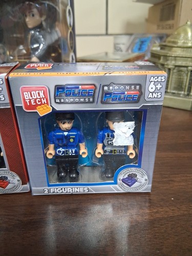 Block Tech Figurines Lot of 3 BRAND NEW FREE SHIPPING. - Picture 4 of 4