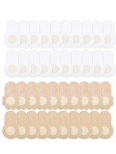 40 Pcs White Beige Nipple Covers Disposable -Adhesive No Show Nipple Pasties ...