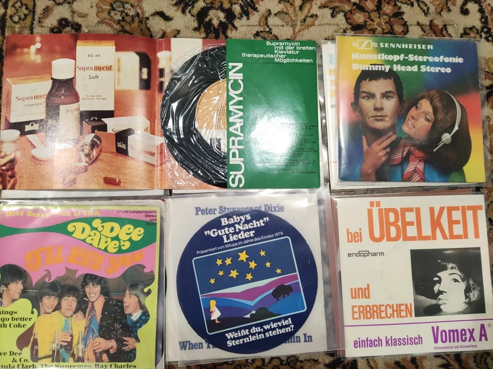 40 Werbesingles 7inch+ Flexis Commercials. Sammlung - Bild 2 von 4