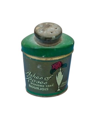 Ashes Of Roses ''Poudre Talc'' Bourjois - Paris And London - 1930s Talk Sample