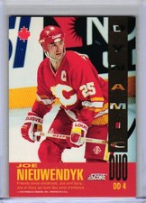 1993-94 Score Canadian #DD 4 Joe Nieuwendyk / Gary Roberts Dynamic Duos Canadian
