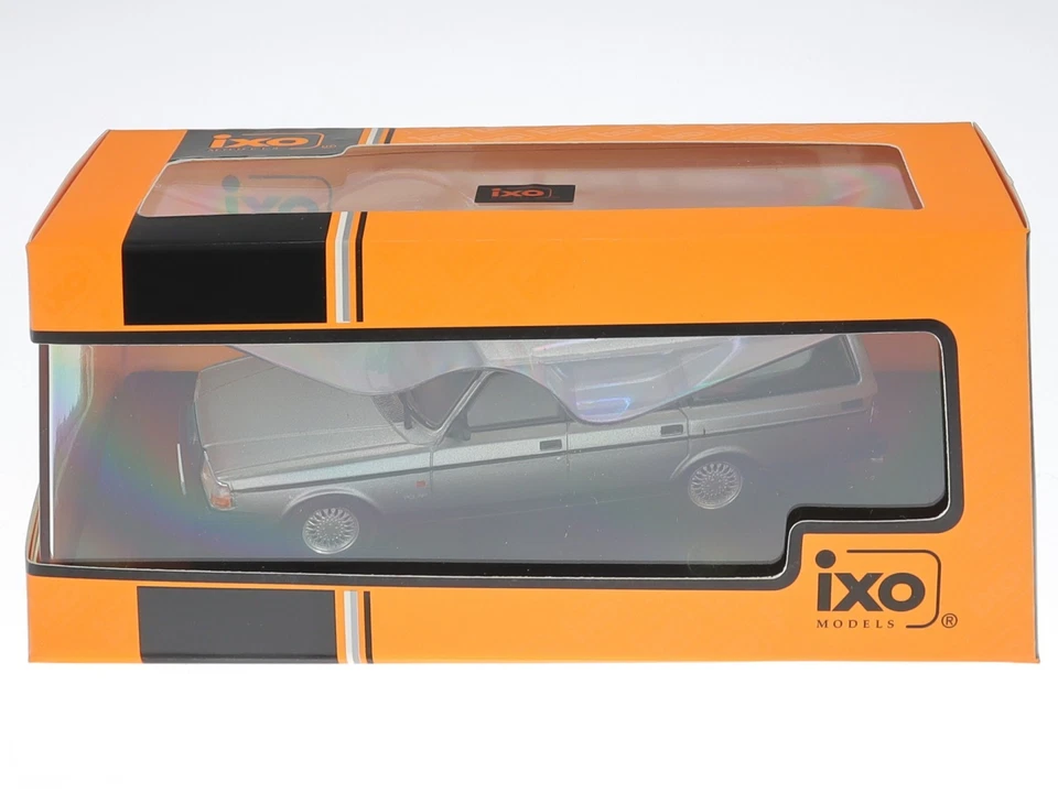 Volvo 240 Polar 1988 grey metallic diecast model car CLC404 IXO 1:43 - Image 4 of 4