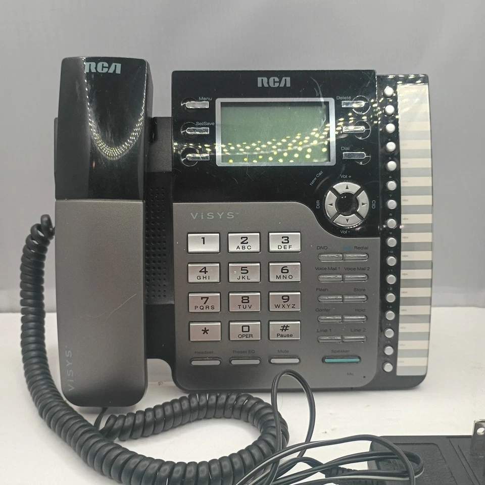 RCA 25204RE1-A  4-Line Expandable Business System with Power Adapter And Stand - Image 2 of 4