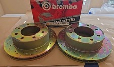 Brembo Sport Performance Cross-drilled Rotor Set Read Ad 37049