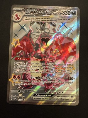 Charizard EX Black Star Promo Full Art Holo 074 Near Mint