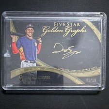 Topps 2014 Five Star Golden Graphs George Springer Auto FSGG-GS 01/10 Astros