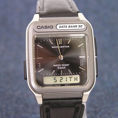 [Super Selten!] Casio FKT-101 Datenbank Uhr 90er Retro Radio Telememo Japan Modell